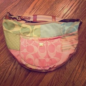 Coach Purse Multi-Color/Design